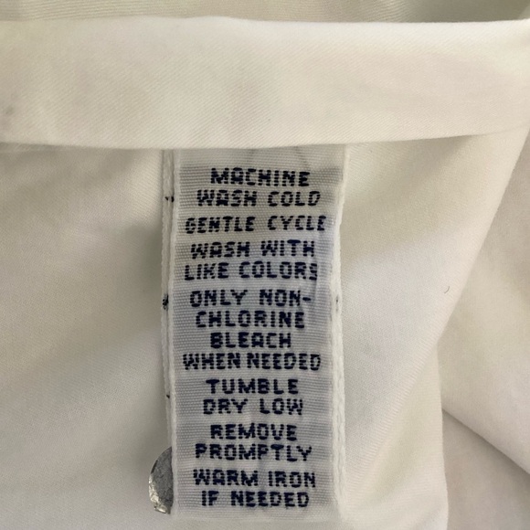 Polo Ralph Lauren   White and Cream Polo-shirts  Small Short Sleeve Button Down - Picture 7 of 9